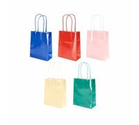 Papiertüten Set, Magic Rainbow, S, FSC MIX, 12 x 15 x 5,5 cm, 5 Stk, glänzend