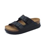 Papillio 1027395 Arizona Pap Flex Platform Black Sandali per Donna con doppia fi