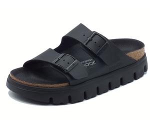 Papillio 1029077 Arizona Pap Chunky Black Sandali per Donna con doppia fibia