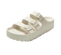Papillio 1029770 Florida III PAP Flex Platform Egg Shell Sandali per Donna con Tripla fibia