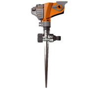 Papillon 95046 Irrigatore Settore con Puntale in Metallo, Grigio/Arancio