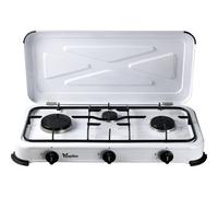 Papillon 95262 Fornello a 3 fuochi, Bianco/Nero