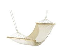 AMACA DA GIARDINO IN COTONE CON TRAVERSA DI SOSTEGNO CM 200X100 NATURALE 27502
