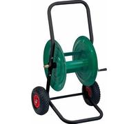 Avvolgitubo in Metallo 80mt - CARRELLO - con ruote Pneumatiche - tipo pesante -