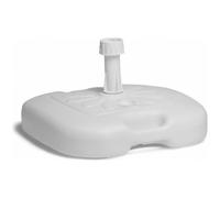 BASE OMBRELLONE ABS BIANCO NERO 18LT PAPILLON