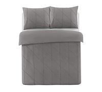 Papillon Canberra Copripiumino Grigio, Cotone, 240 x 200/220 cm