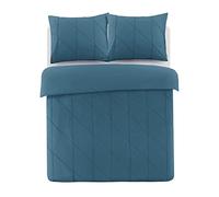 Papillon Canberra - Copripiumino in cotone, 200 x 200/220 cm, colore: Petrolio