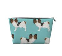 Papillon Cani Simpatico cane Toy Spaniel, Borsa da toilette Borsa per trucco Borsa per cosmetici Borsa da toilette da viaggio portatile