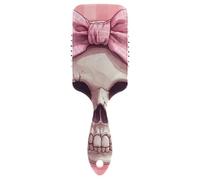 Papillon Cranio Rosa carino pennello per capelli fini Progettato massaggiatore testa per asciugatura con manico ergonomico cepillo para peinar