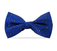 Papillon di tessuto 100% seta massonico con g