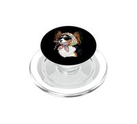 Papillon Dog Granny Square Crochet Yarn Crochet Lover PopSockets PopGrip per MagSafe
