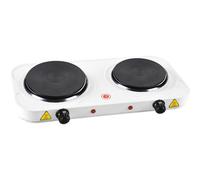 FORNELLO ELETTRICO da campeggio 2 PIASTRE 155/185 mm 1000W+1500W PAPILLON