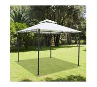 Gazebo in Metallo con Telo Beige mod. Falesia 3X3 mt Papillon
