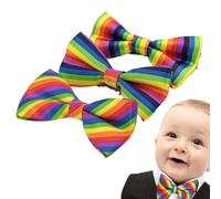 Papillon glitterato, 3 Pezzi Papillon Regolabile Fancy Dress Party Papillon Costume Decorazione, elastico, design stretto, carnevale, per Feste, Matrimoni, Banchetti, Cravattino luccicante, 12x5cm