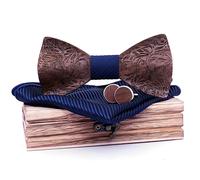 Papillon in legno Elegante - Blu / Tipo2