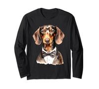 Papillon in Miniatura per Smoking con Cane Bassotto Maglia a Manica