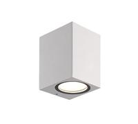 PAPILLON Lampada Applique Quadrata GU10 IP65 Colore Bianco Applique Soffitto, Luce Giardino, Lampada Giardino, Luce Esterna, Applique Giardino