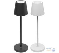 Papillon Lampada Led Touch Da Tavolo Batteria Ricaricabile Colore Nero