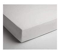 Papillon - Lenzuolo con angoli in cotone percale, 160 x 200 cm, colore: Bianco