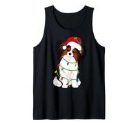 Papillon, luci per Albero di Natale, per Amanti dei Cani Canotta