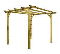 Papillon Pergolato Papillon, 3 x 3 m, in legno, 4 pali