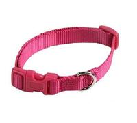 Papillon Pet Products Collare Regolabile in Nylon. 25 Mm - 70 Cm. Colore Rosa