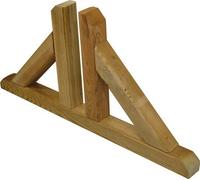 Piede per Pannello in Legno - Piedino Doppio per GRIGLIATO - Gia' IMPREGNATO