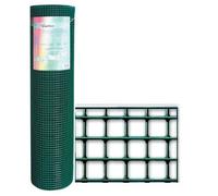 RETE ZINCATA E PLASTICATA CORRAL PLAST DA 25 MT 12.7 X 12.7 da 50 cm a 150 cm