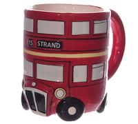 Papillon regalo - Tazza 3D a forma di autobus londinese Routemaster a 2 piani - rosso