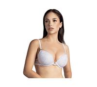 Papillon S2383 Miracle Reggiseno Push UP in Pizzo Elasticizzato con Coppa Gel, Effetto Volume ASSICURATO (Bianco, 4)