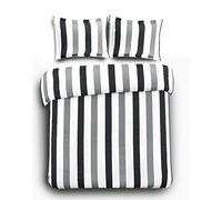Papillon Scott - Copripiumino in cotone, 200 x 200/220 cm, colore: Nero