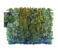 Papillon - Siepe sintetica copertura giardino finte foglie di lauro 1,5x3 m
