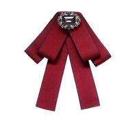Papillon Spille for papillon da donna, spille for cravatta con strass di cristallo, collo for camicia(Color22)