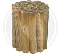 PAPILLON Staccionata rollborder cm 5x250x30h - in Legno di Pino impregnato in Autoclave
