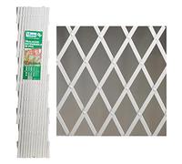 PAPILLON Traliccio porta piante e fiori estensibile colore bianco 4x1 mt Papillon