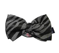 PAPILLON UOMO ZEBRATO SETA VISC STILE SAFARI NOVITA CRAVATTA A FARFALLA ANIMAL