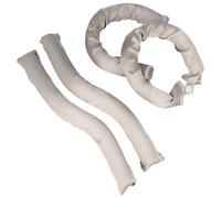 Papillotes di raso Grau 2 Stück