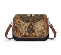 Papiro egiziano raffigura l'occhio di Horus borse a tracolla per le donne borsa messenger borsa a tracolla borse