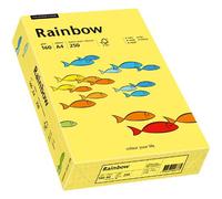 Papiro Kopierpapier Arcobaleno Giallo Colorata Italiana 160g din A4 250 Foglio