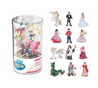 Papo - Figure da Collezione - Set di 12 Mini Figure Tales and Legends + Mini Pri