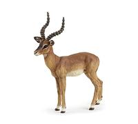 PAPO 50186 - Statuetta Impala del Regno degli Animali selvaggi, multicolore