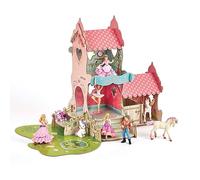 Papo - Castello della Principessa, Mondo incantato, Ambiente in cartone di qualità per bambini dai 3 anni
