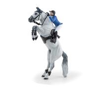 PAPO - Figurina Penelope e Mylord - Dai 3 anni in su - Mondo equestre - Collezionabile - per bambini - Ragazzi e ragazze - Dipinta a mano