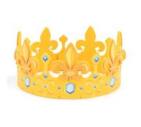 Papo - Corona da Re in Schiuma - Costume Cavaliere Bambini | Dai 3 anni, corona leggera e comoda per travestirsi da re o cavaliere a compleanni, carnevale e giochi di ruolo
