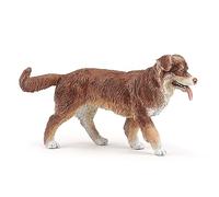 Papo -Dipinta a mano- figurina-cani e gatti-Cane da pastore australiano-54038-Collezione -Adatto a bambini e bambine - A partire dai 3 anni di età