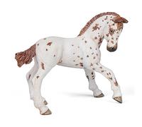 Papo -Dipinta a mano- figurina-Cavalli, puledri e pony-Puledro marrone Appaloosa-51510-Collezione -Adatto a bambini e bambine - A partire dai 3 anni di età