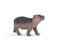 PAPO -Dipinta a mano- figurina-Fauna Selvatica -Bebè Ippopotamo-50052-Collezione -Adatto a bambini e bambine - A partire dai 3 anni di età