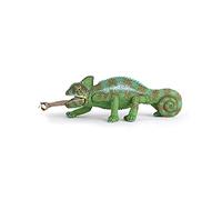 PAPO 50177-Chameleon, Fattoria e Animali, Colore Verde-Marrone, 50177