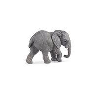 PAPO -Dipinta a mano- figurina-Fauna Selvatica -Elefante africano giovane-50169-Collezione -Adatto a bambini e bambine - A partire dai 3 anni di età