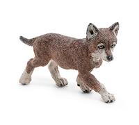 Papo -Dipinta a mano- figurina-Fauna Selvatica -Lupetto-50284-Collezione -Adatto a bambini e bambine - A partire dai 3 anni di età, Multicolore